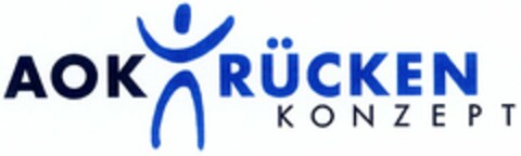 AOK RÜCKENKONZEPT Logo (DPMA, 15.11.2005)