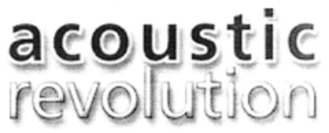 acoustic revolution Logo (DPMA, 05/30/2006)