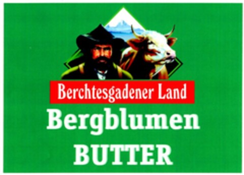 Berchtesgadener Land Bergblumen BUTTER Logo (DPMA, 20.06.2006)