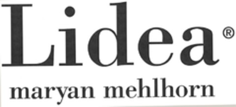 Lidea maryan mehlhorn Logo (DPMA, 17.09.2007)