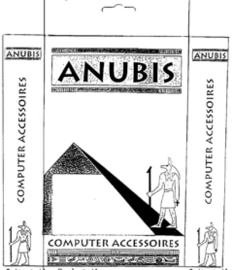 ANUBIS COMPUTER ACCESSOIRES Logo (DPMA, 09/01/1995)