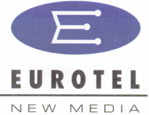 E EUROTEL NEW MEDIA Logo (DPMA, 10/30/1995)