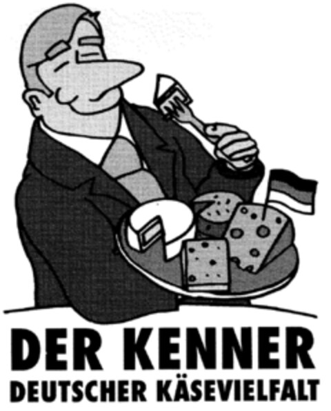 DER KENNER DEUTSCHER KÄSEVIELFALT Logo (DPMA, 18.10.1996)