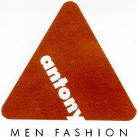 antony MEN FASHION Logo (DPMA, 08.03.1997)