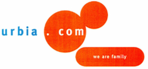 urbia.com we are family Logo (DPMA, 23.06.1999)