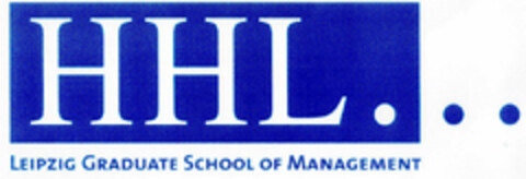 HHL... LEIPZIG GRADUATE SCHOOL OF MANAGEMENT Logo (DPMA, 07/30/1999)