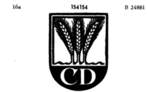 CD Logo (DPMA, 09.12.1911)