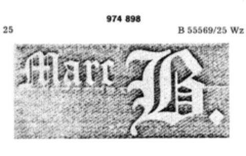 Marc B. Logo (DPMA, 01/23/1976)