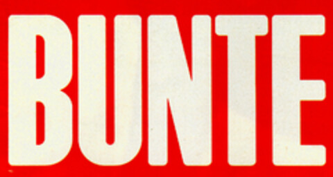 BUNTE Logo (DPMA, 18.01.1980)