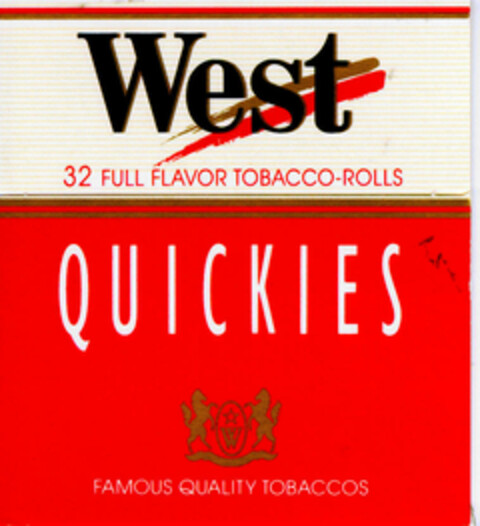 West QUICKIES Logo (DPMA, 05.06.1991)