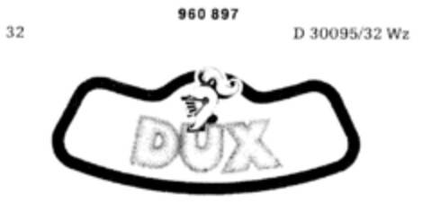 DUX Logo (DPMA, 11.02.1976)