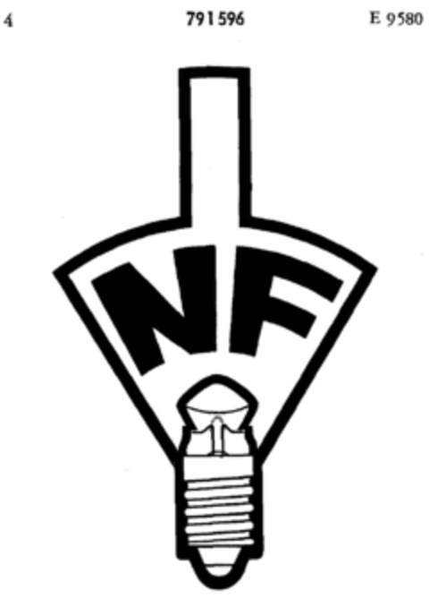 N F Logo (DPMA, 02.10.1963)