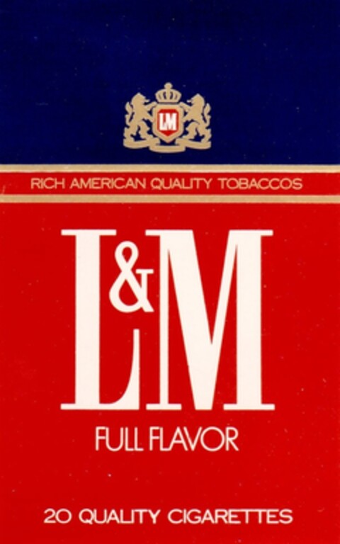 L&M FULL FLAVOR Logo (DPMA, 09.04.1986)