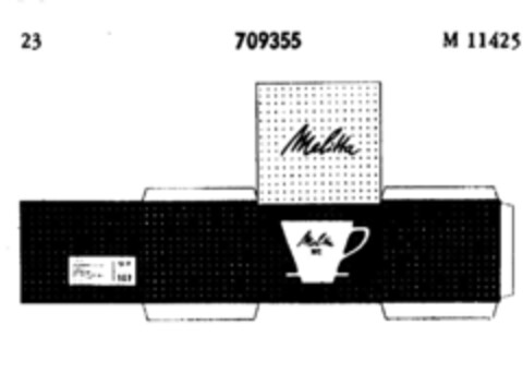 Melitta 102 Logo (DPMA, 09/03/1956)