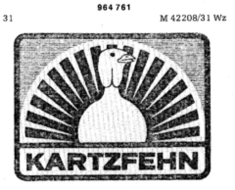 KARTZFEHN Logo (DPMA, 27.09.1976)