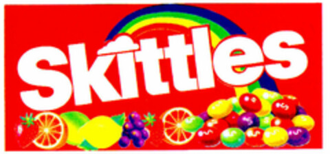 SKITTLES Logo (DPMA, 01/21/1992)