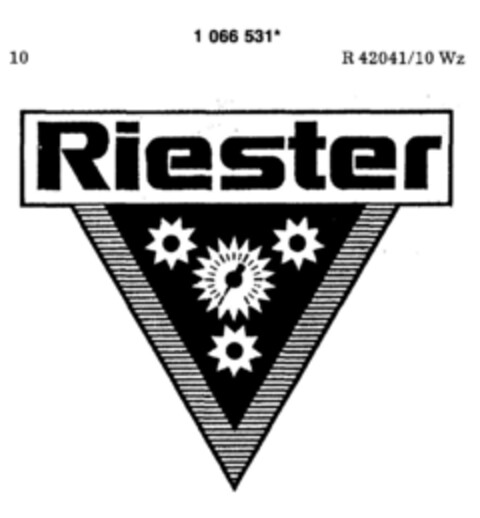 Riester Logo (DPMA, 01.06.1984)