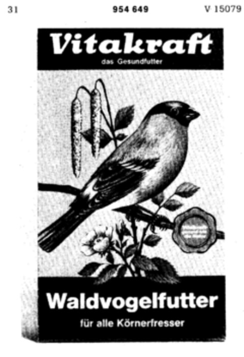 Vitakraft Waldvogelfutter Logo (DPMA, 13.04.1976)