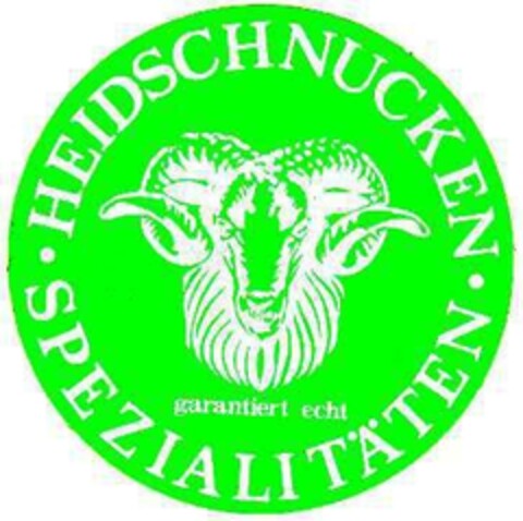 HEIDSCHNUCKEN SPEZIALITÄTEN Logo (DPMA, 15.06.1979)