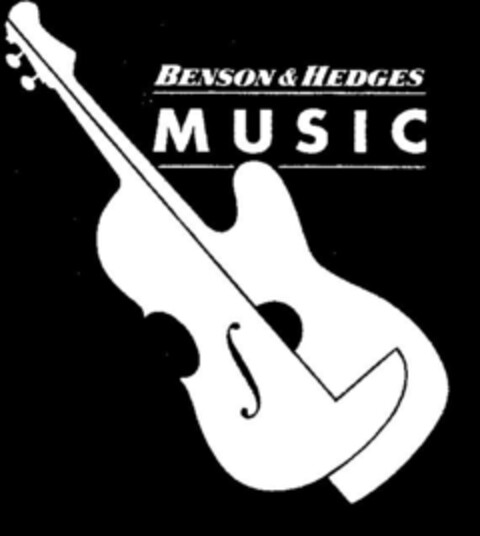 BENSON & HEDGES MUSIC Logo (DPMA, 07/05/1990)