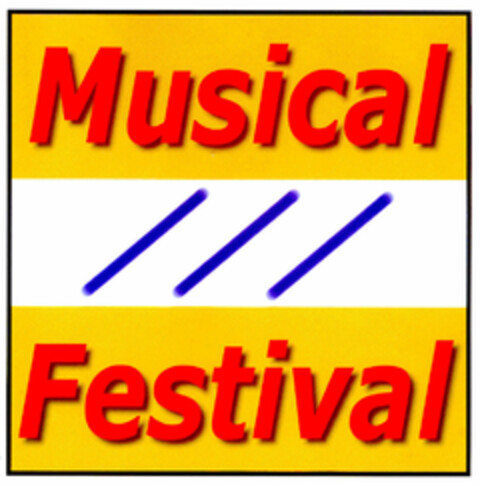 Musical Festival Logo (DPMA, 31.05.2000)