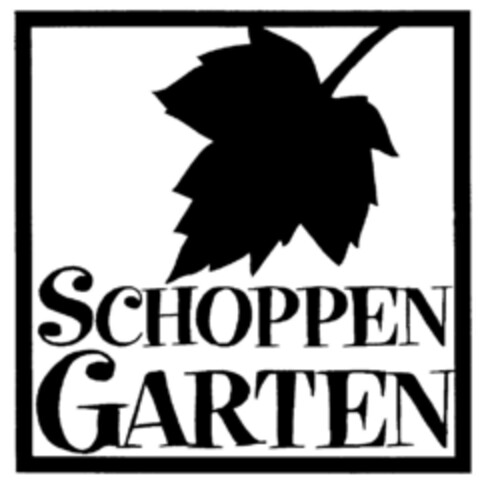 SCHOPPEN GARTEN Logo (DPMA, 08.11.2001)