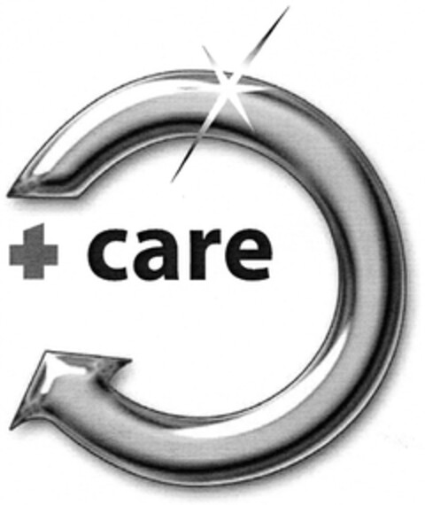 + care Logo (DPMA, 09.04.2008)
