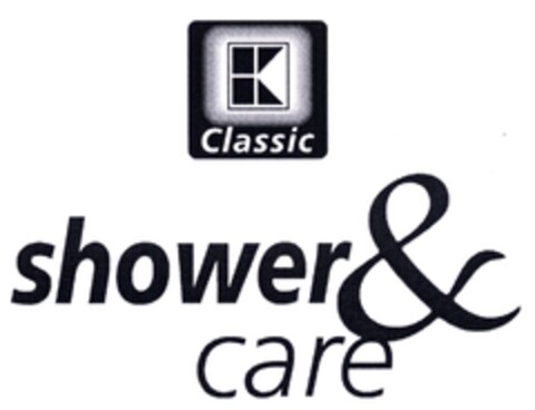 K Classic shower & care Logo (DPMA, 04/25/2008)