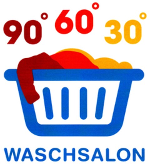 90° 60° 30° WASCHSALON Logo (DPMA, 09/04/2009)