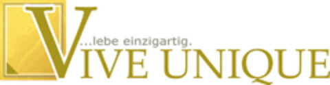 VIVE UNIQUE ...lebe einzigartig. Logo (DPMA, 10/21/2010)