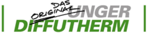 UNGER DIFFUTHERM Das Original Logo (DPMA, 04.12.2012)