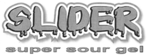 SLIDER super sour gel Logo (DPMA, 11.09.2012)