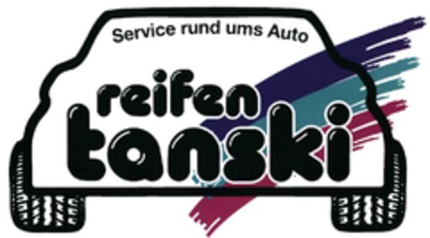 Service rund ums Auto reifen tanski Logo (DPMA, 19.12.2015)