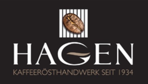 HAGEN KAFFEERÖSTHANDWERK SEIT 1934 Logo (DPMA, 08/18/2017)