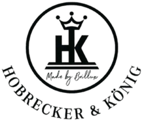 HOBRECKER & KÖNIG Made by Brillux Logo (DPMA, 01.09.2023)