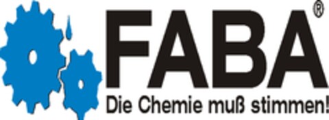 FABA Die Chemie muß stimmen! Logo (DPMA, 04.04.2024)