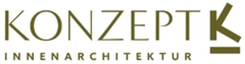 KONZEPT K INNENARCHITEKTUR Logo (DPMA, 14.05.2024)