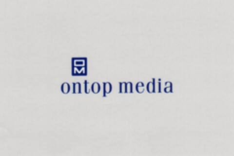 OM ontop media Logo (DPMA, 20.11.2003)