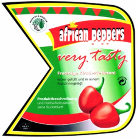 african peppers Logo (DPMA, 17.03.2006)