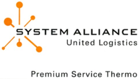 SYSTEM ALLIANCE United Logistics Premium Service Thermo Logo (DPMA, 12/21/2006)