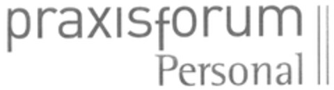 praxisforum Personal Logo (DPMA, 29.11.2007)