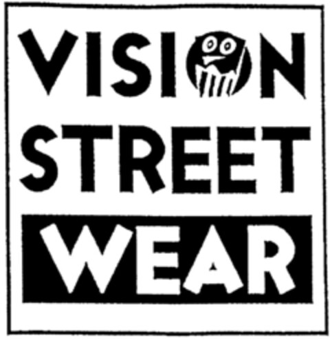 VISION STREET WEAR Logo (DPMA, 23.12.1995)