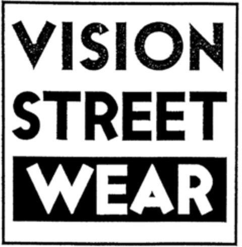 VISION STREET WEAR Logo (DPMA, 25.03.1996)