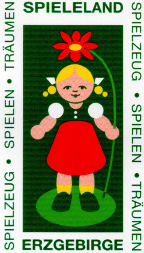 SPIELELAND ERZGEBIRGE Logo (DPMA, 03/11/1997)