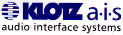 KLOTZ a·i·s Logo (DPMA, 05.08.1997)