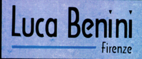 Luca Benini Logo (DPMA, 25.10.1997)