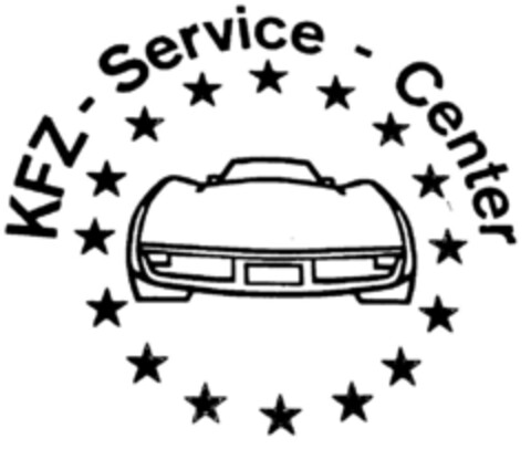 KFZ-Service-Center Logo (DPMA, 14.02.1998)