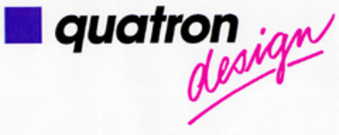 quatron design Logo (DPMA, 06.05.1998)