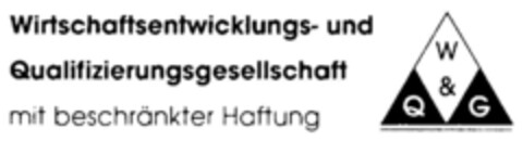 W&QG Wirtschaftsentwicklung- und Qualifizierungsgesellschaft mbH Logo (DPMA, 23.09.1999)