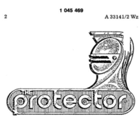 THE protector Logo (DPMA, 12.03.1980)